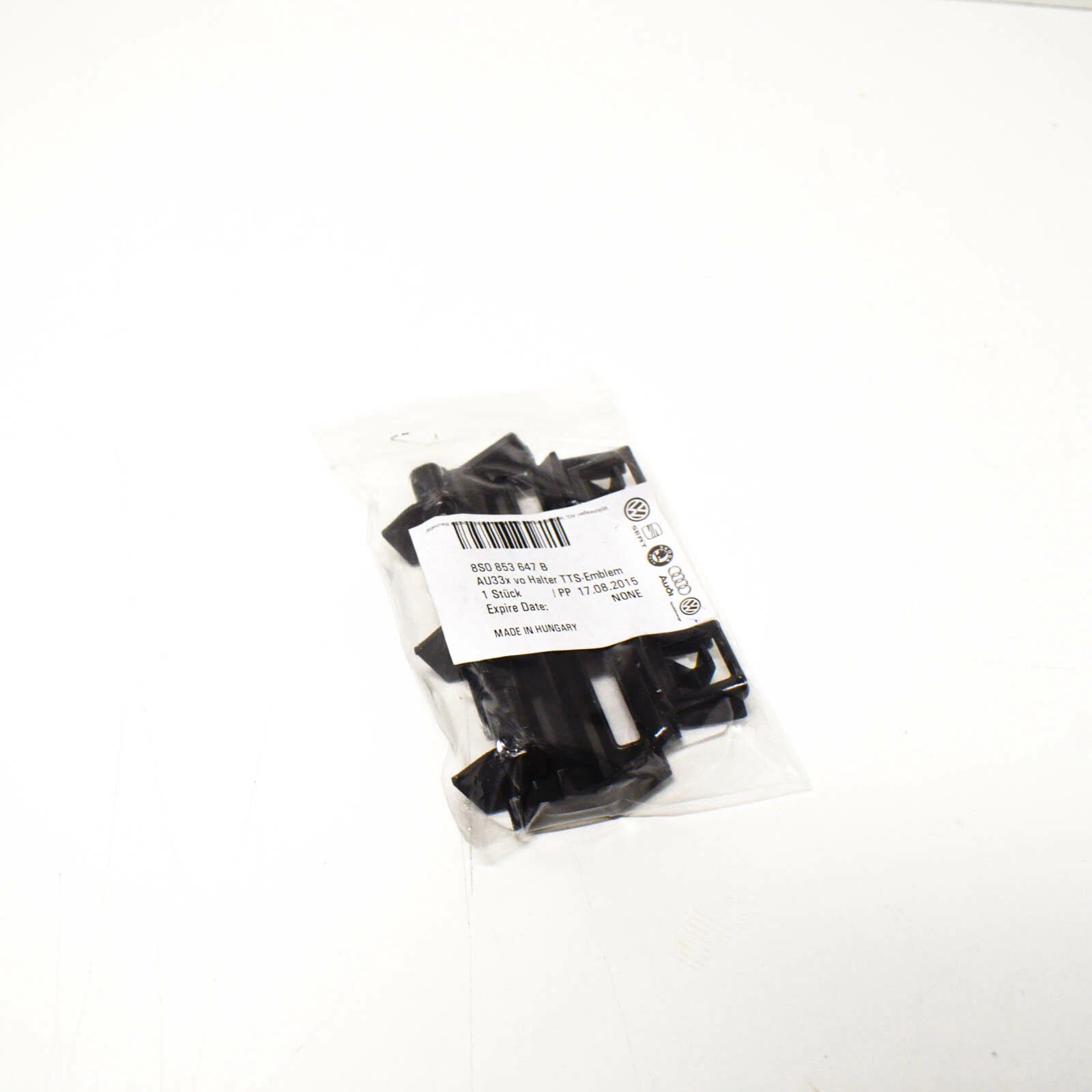 NEW AUDI TT TTS 8S FRONT BUMPER RADIATOR GRILLE LOGO BRACKET 8S0853647B