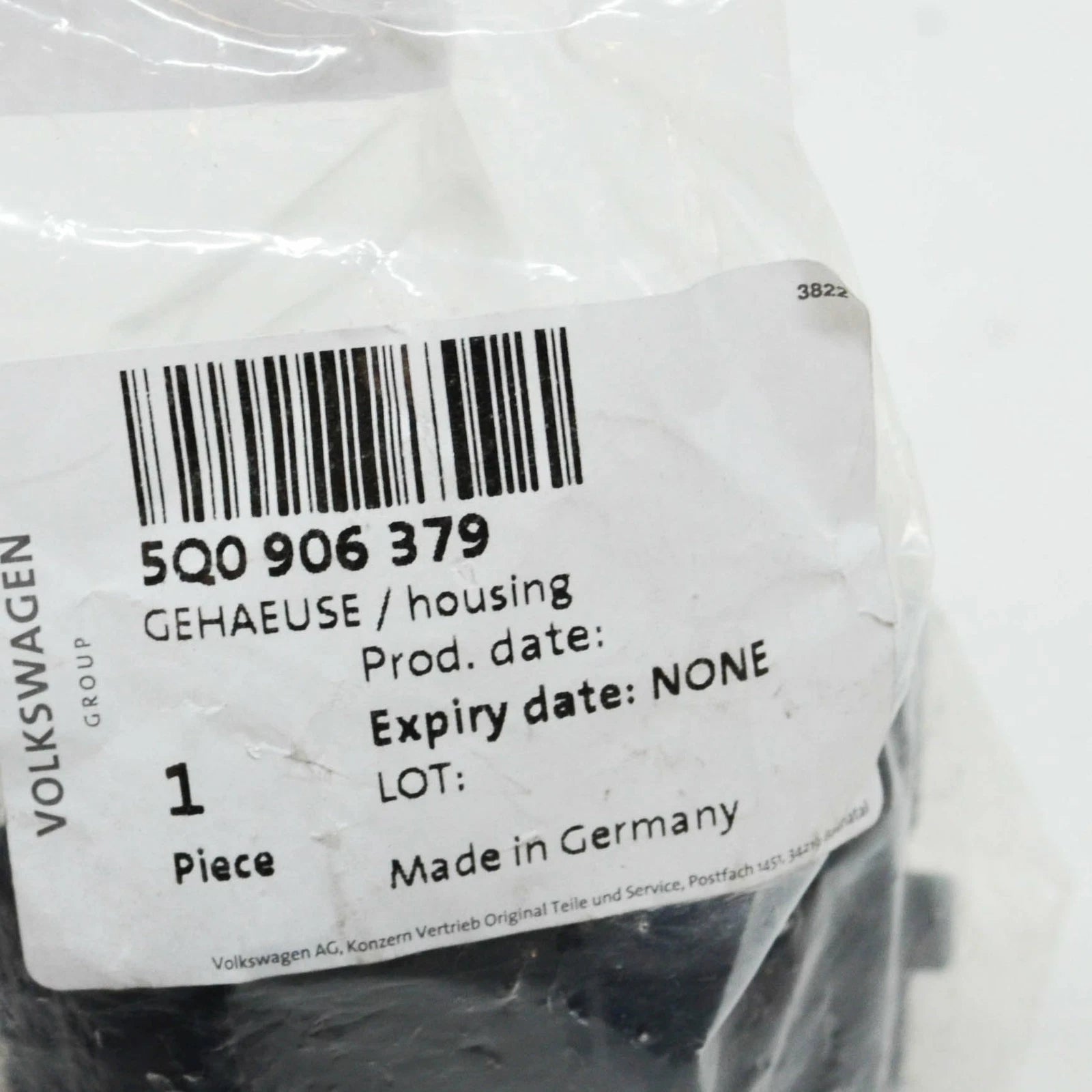 NEW AUDI A1 SPORTBACK GB FLAT CONTACT HOUSING 5Q0906379