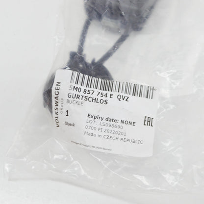 NEW VOLKSWAGEN TIGUAN 5N REAR RIGHT SEAT BUCKLE LATCH 5M0857754EQVZ ORIGINAL