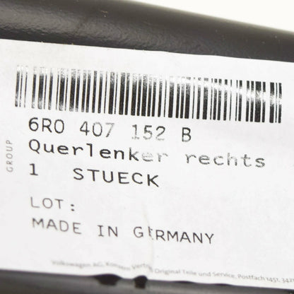 NEW AUDI A1 8X1 FRONT RIGHT LOWER CONTROL ARM 6R0407152B