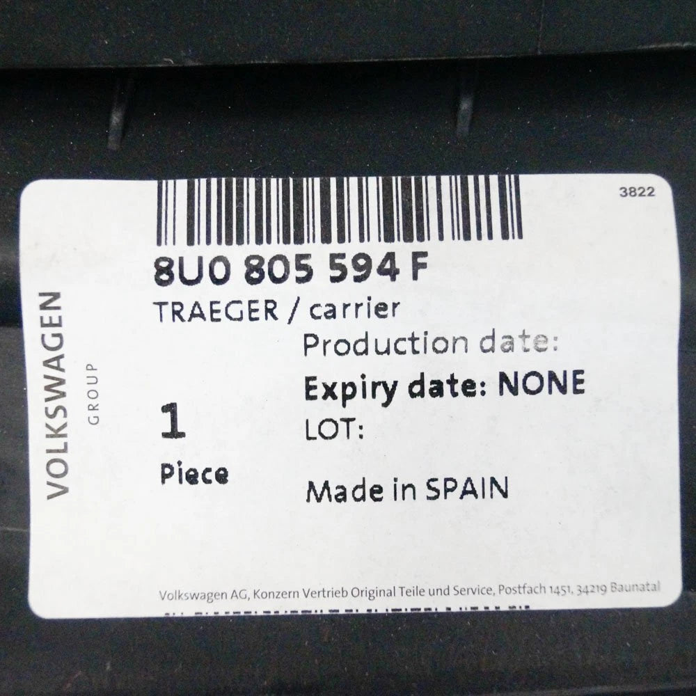 NEW AUDI Q3 8U FRONT SLAM PANEL RADIATOR SUPPORT 8U0805594F ORIGINAL