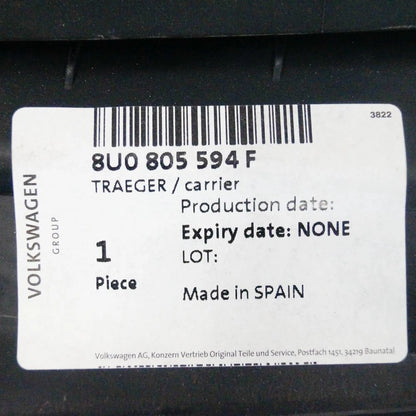 NEW AUDI Q3 8U FRONT SLAM PANEL RADIATOR SUPPORT 8U0805594F ORIGINAL