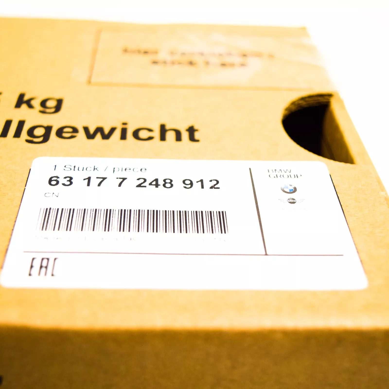 NEW BMW 3 F30 FRONT RIGHT FOG LIGHT 63177248912 7248912 2016 ORIGINAL