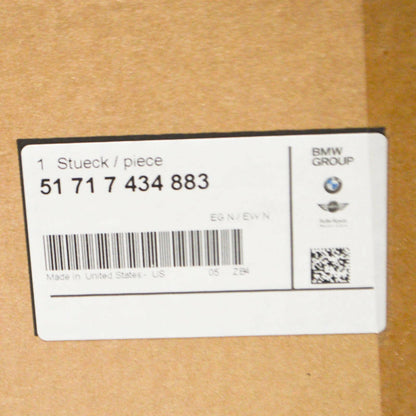 NEW BMW X5 G05 FRONT WIPER COWL PANEL COVER PART 3 LHD 51717434883 ORIGINAL