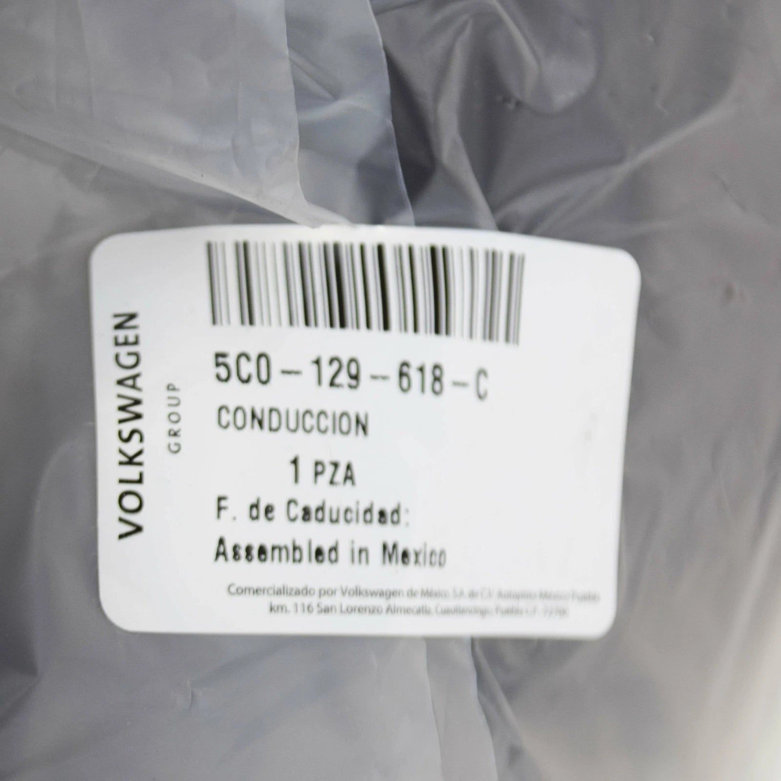 NEW VOLKSWAGEN BEETLE A5 INTAKE AIR DUCT 5C0129618C