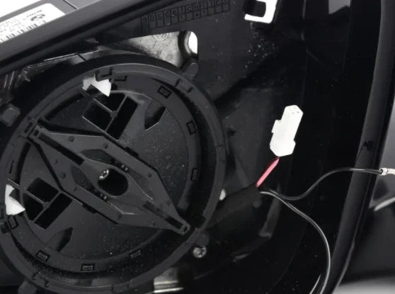 NEW BMW 3 F30 FRONT LEFT SIDE MIRROR SHADOW LINE LHD 51167345677 7345677