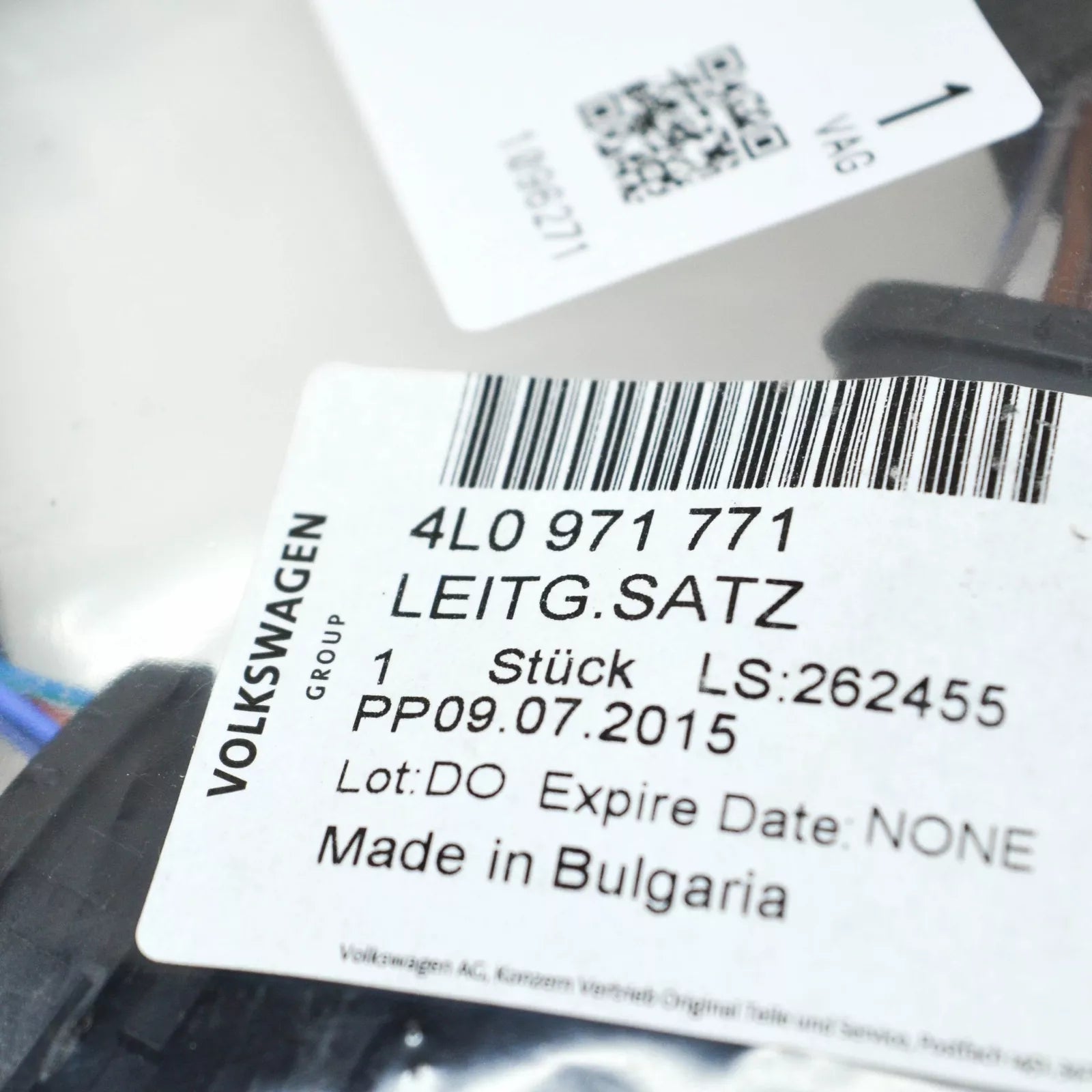 NEW AUDI Q7 4M TRANSMISSION GEAR POSITION SWITCH HARNESS 4L0971771