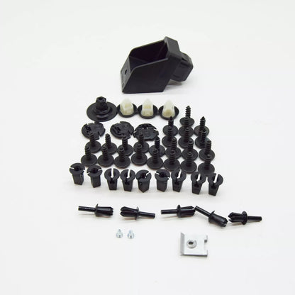 NEW AUDI A3 CABRIO 8V FRONT FENDER LINER STTACHMENT PARTS SET 8V0098629A