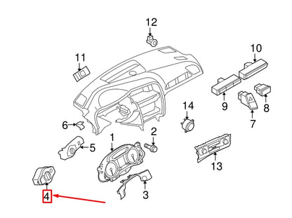 NEW AUDI A4 AVANT B8 HEADLIGHT SWITCH CONTROL UNIT 8K0941531AQWEP ORIGINAL