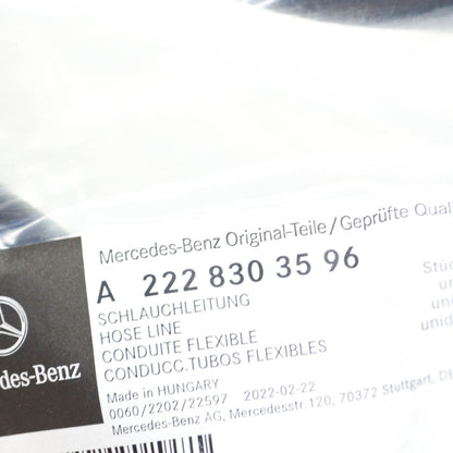 NEW MERCEDES-BENZ S COUPE C217 HVAC HEATER HOSE LHD A2228303596 ORIGINAL