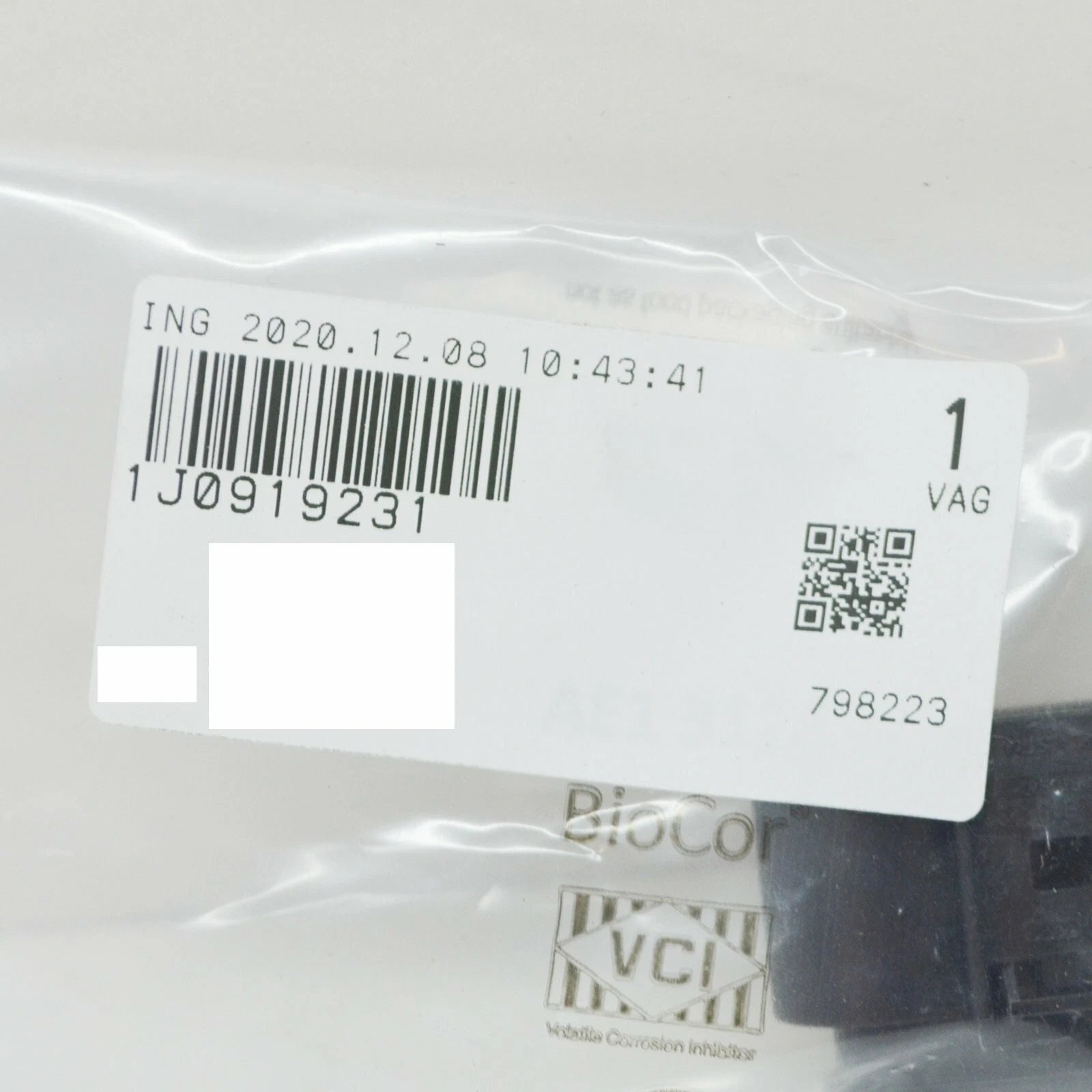 NEW AUDI A6 C5 FLAT CONTACT HOUSING 4 PIN 1J0919231 ORIGINAL