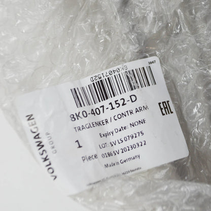 NEW AUDI A4 B8 FRONT RIGHT LOWER CONTROL ARM 8K0407152D ORIGINAL