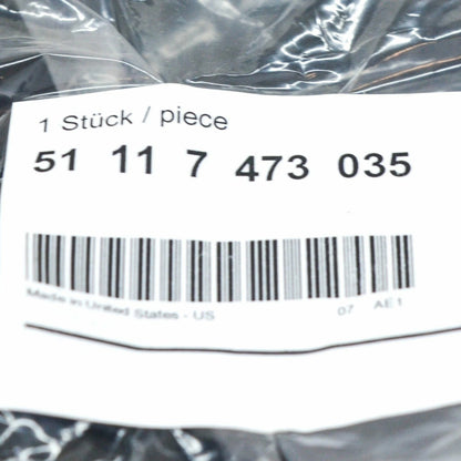 NEW BMW X7 G07 FRONT LEFT BUMPER SIDE CLOSED GRILLE LUXURY 51117473035 ORIGINAL