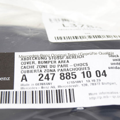 NEW MB GLA H247 FRONT BUMPER LOWER OUTER RIGHT GRILLE COVER A2478851004 ORIGINAL