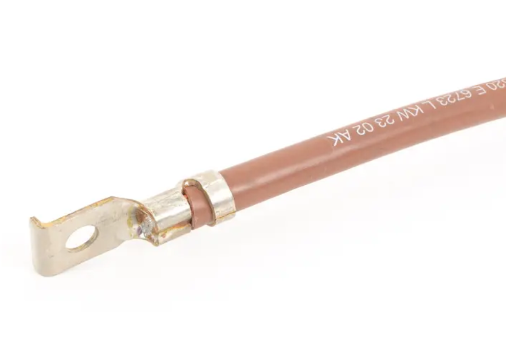 new bmw z3 coupe e36 negative battery cable 61122695520 2695520 original