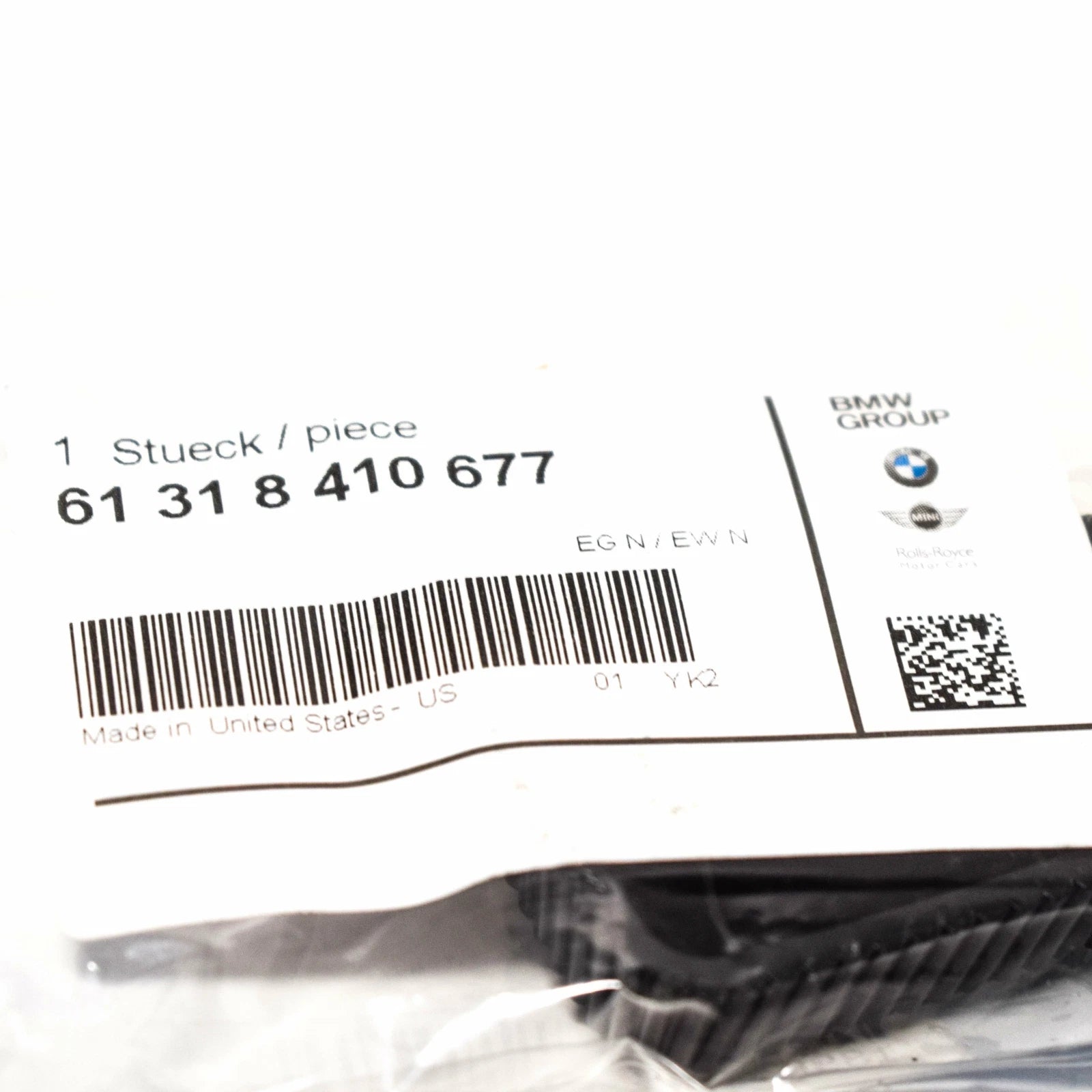 NEW BMW Z3 E36 SEAT ADJUSTMENT BUTTON SWITCH COVER 61318410677 2001 ORIGINAL