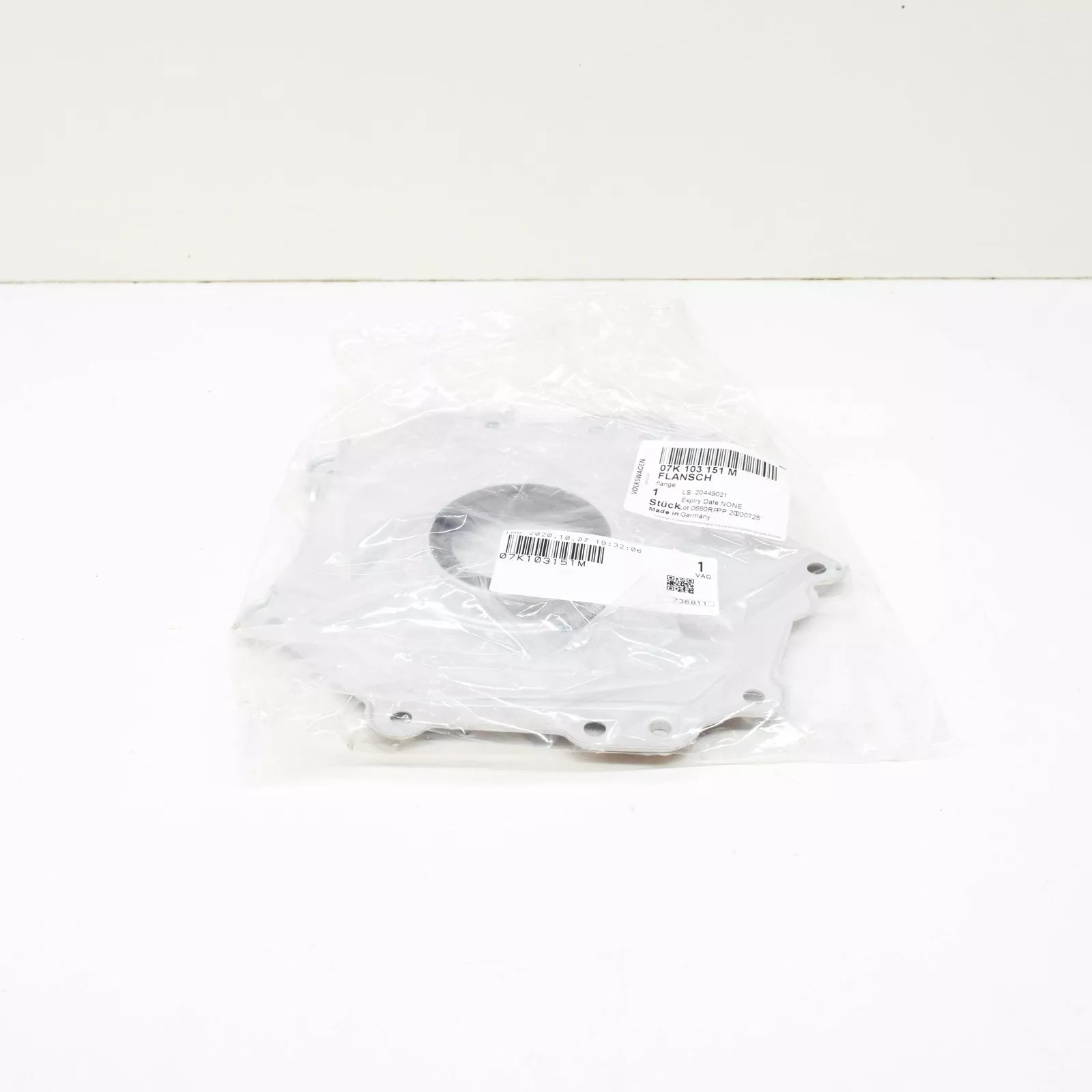 NEW AUDI TT FV 8S ENGINE CRANKSAFT SEAL GASKET 07K103151M ORIGINAL