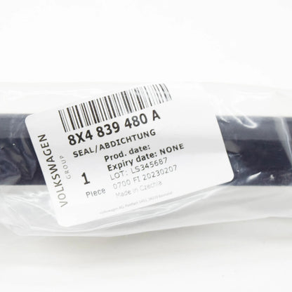 NEW AUDI A1 MK1 REAR RIGHT INNER DOOR WINDOW APERTURE SEAL 8X4839480A ORIGINAL