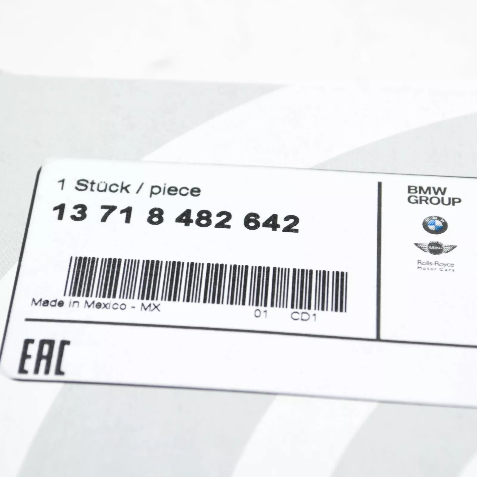 NEW BMW X5 G05 AIR FILTER 13718482642 8482642 ORIGINAL