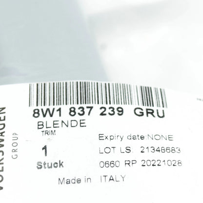 NEW AUDI A4 AVANT B9 FRONT LEFT DOOR HANDLE COVER LHD 8W1837239GRU ORIGINAL