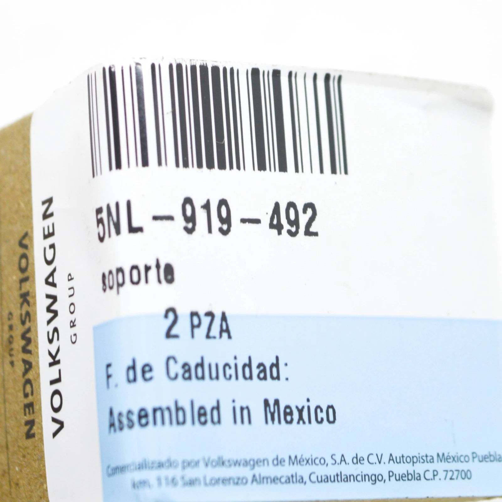 NEW VW TIGUAN ALLSPACE AD MK2 REAR RIGHT PARK SENSOR BRACKET 5NL919492 ORIGINAL