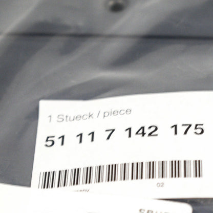 NEW BMW 7 E65 FRONT BUMPER NUMBER LICENSE PLATE 51117142175 ORIGINAL