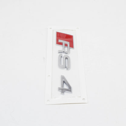 NEW AUDI A4 RS4 REAR TRUNK EMBLEM BADGE 8D9853740 2ZZ ORIGINAL