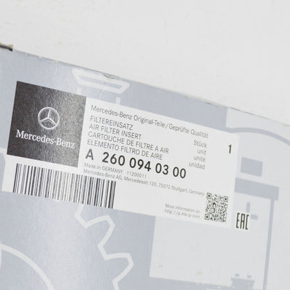 NEW MERCEDES-BENZ CLA C118 AIR FILTER A2600940300 ORIGINAL