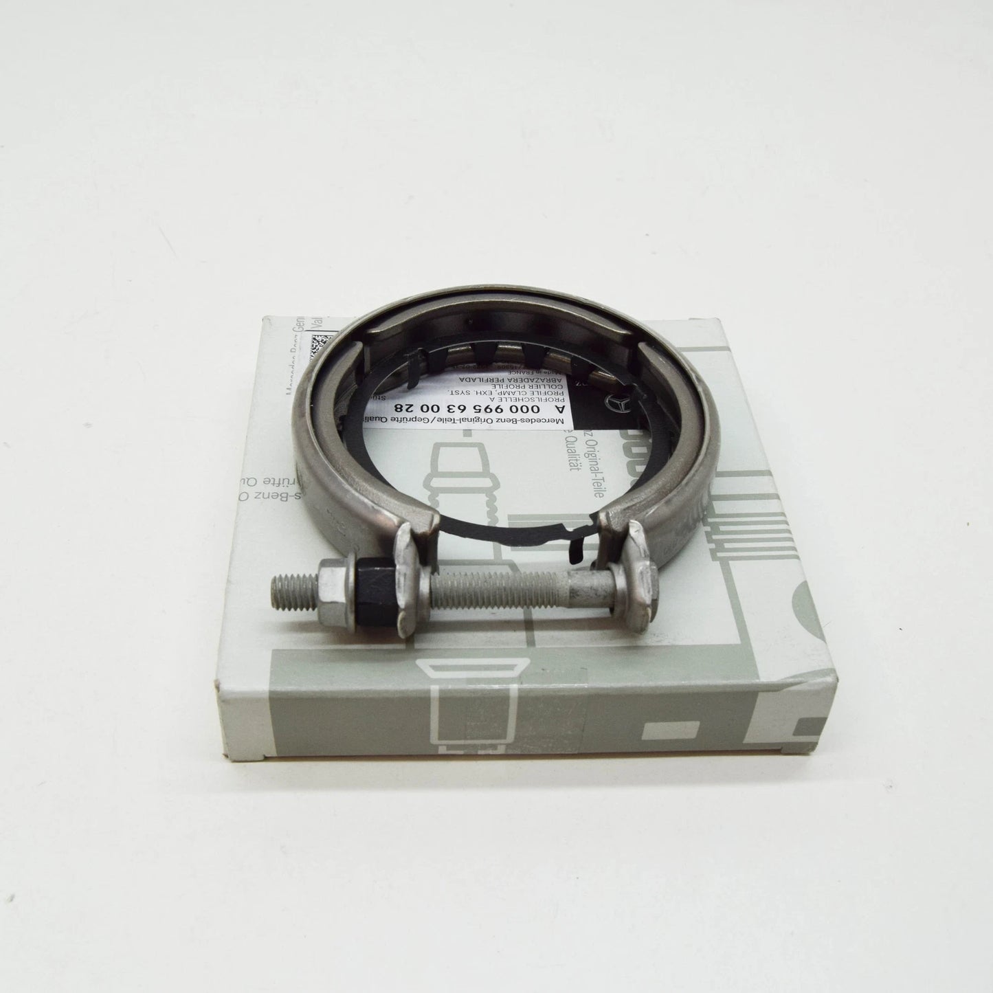 NEW MERCEDES-BENZ S W222 EXHAUST MANIFOLD PROFILE CLAMP A0009956300 ORIGINAL