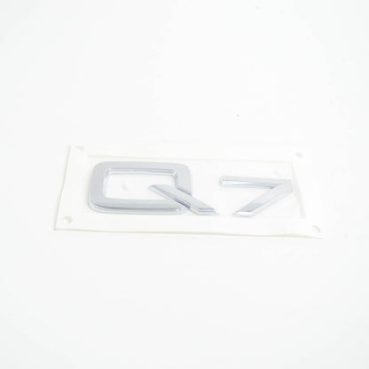 NEW AUDI Q7 4L BOOTLID TAILGATE BADGE EMBLEM 4L08537412ZZ 2015 ORIGINAL
