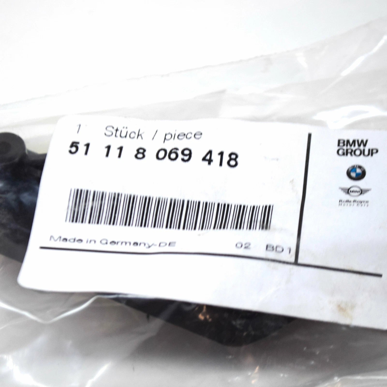 NEW BMW 4 COUPE M G82 FRONT RIGHT UPPER BUMPER GUIDE 51118069418 ORIGINAL