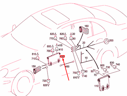 NEW MERCEDES-BENZ E W211 FRONT LEFT DOOR CONTROL UNIT MODULE A2118702785