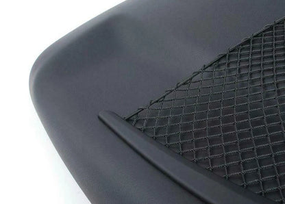 NEW AUDI A6 C6 FRONT SEAT BACKREST COVER WITH MAP NET 4F0881969C1AD ORIGINAL