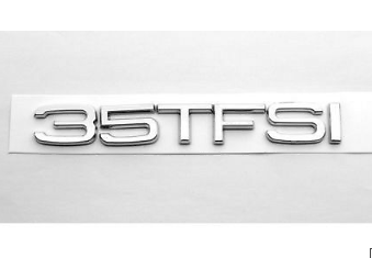 new audi a1 8x rear trunk boot lid emblem badge 8k0853744a 2zz original