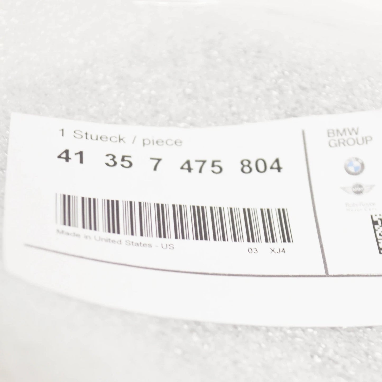 NEW BMW X3 G01 FRONT RIGHT SIDE PANEL BRACKET 41357475804 ORIGINAL