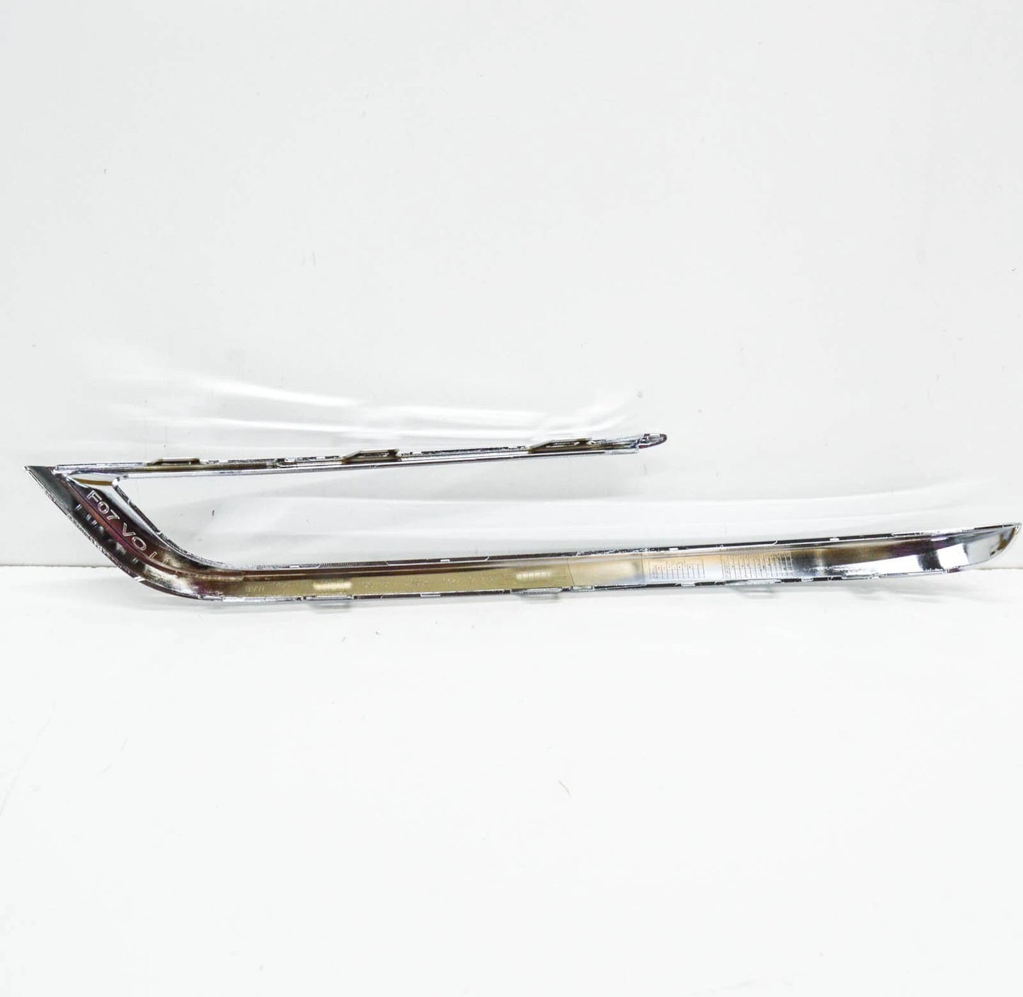 NEW BMW 5 GT F07 FRONT BUMPER LEFT PROTECTIVE STRIP LUXURY 51117331721 ORIGINAL