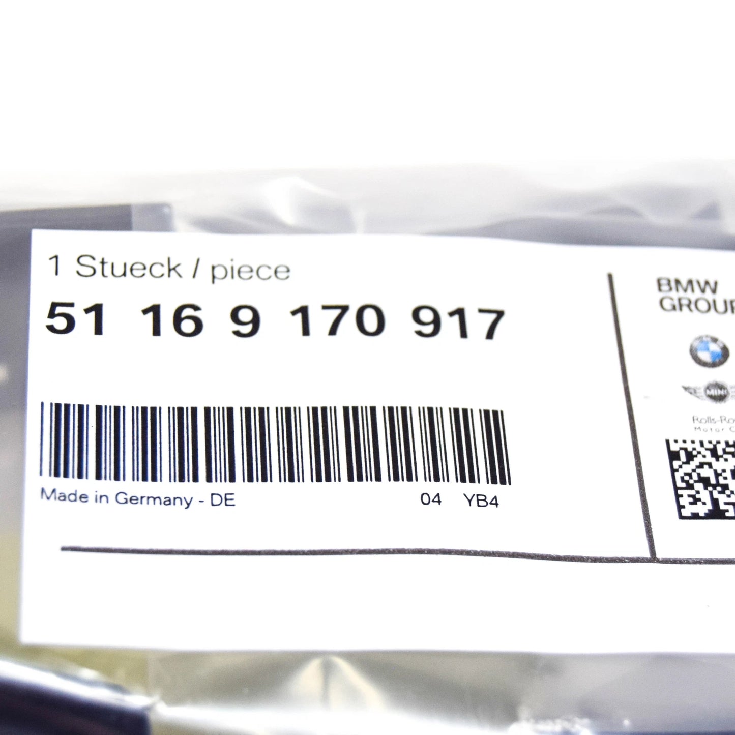 NEW BMW 3 E90 STORING PARTITION COVER FRAME 51169170917 9170917 ORIGINAL