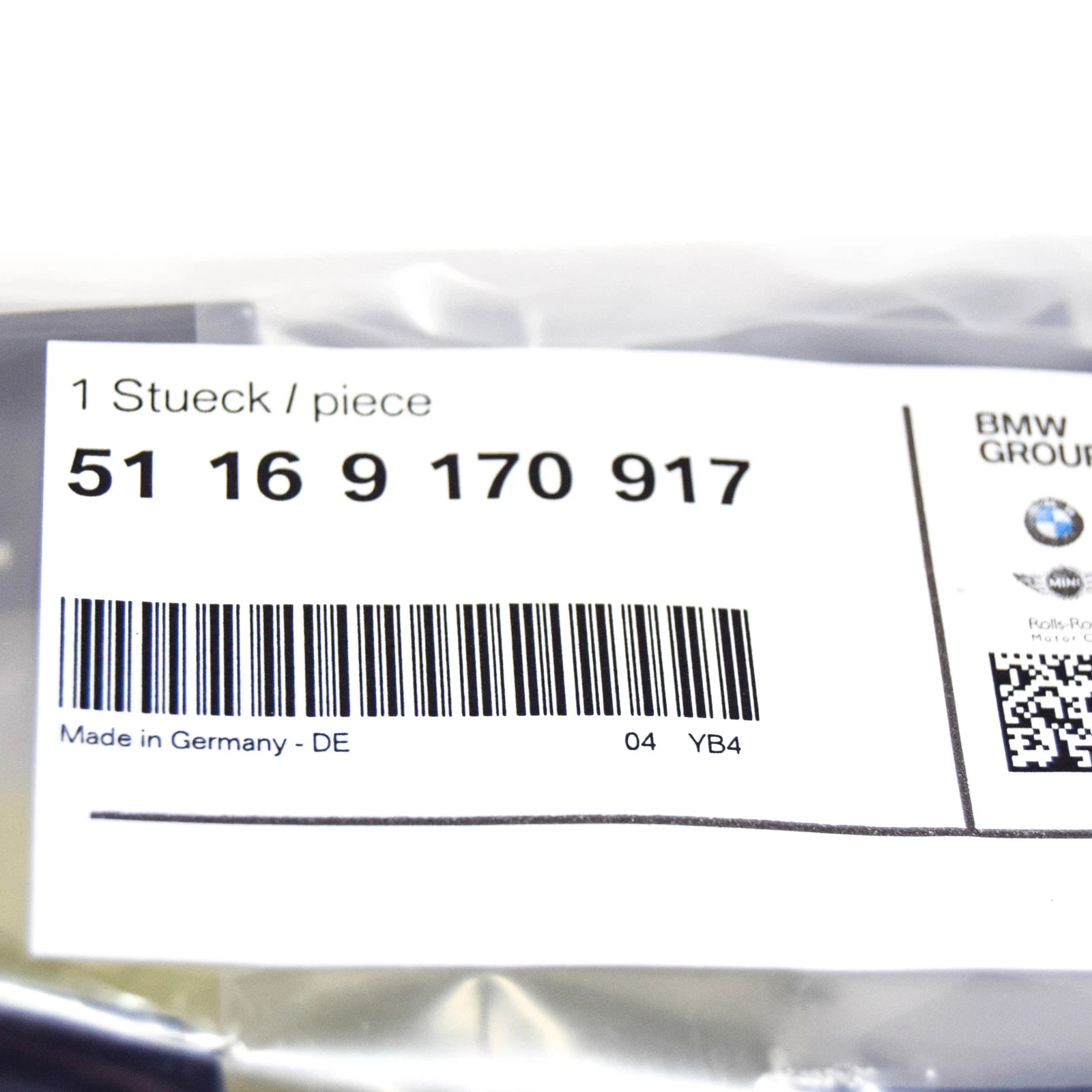 NEW BMW 3 E90 STORING PARTITION COVER FRAME 51169170917 9170917 ORIGINAL