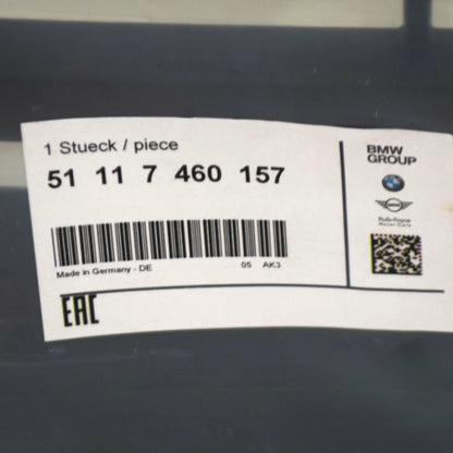 NEW BMW 2 GT F46 FRONT BUMPER CENTER CLOSED GRILLE LINES 51117460157 ORIGINAL