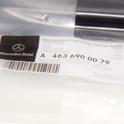 NEW MB G W463 REAR PANEL ORNAMENTAL TRIM COVER A4636900079 ORIGINAL