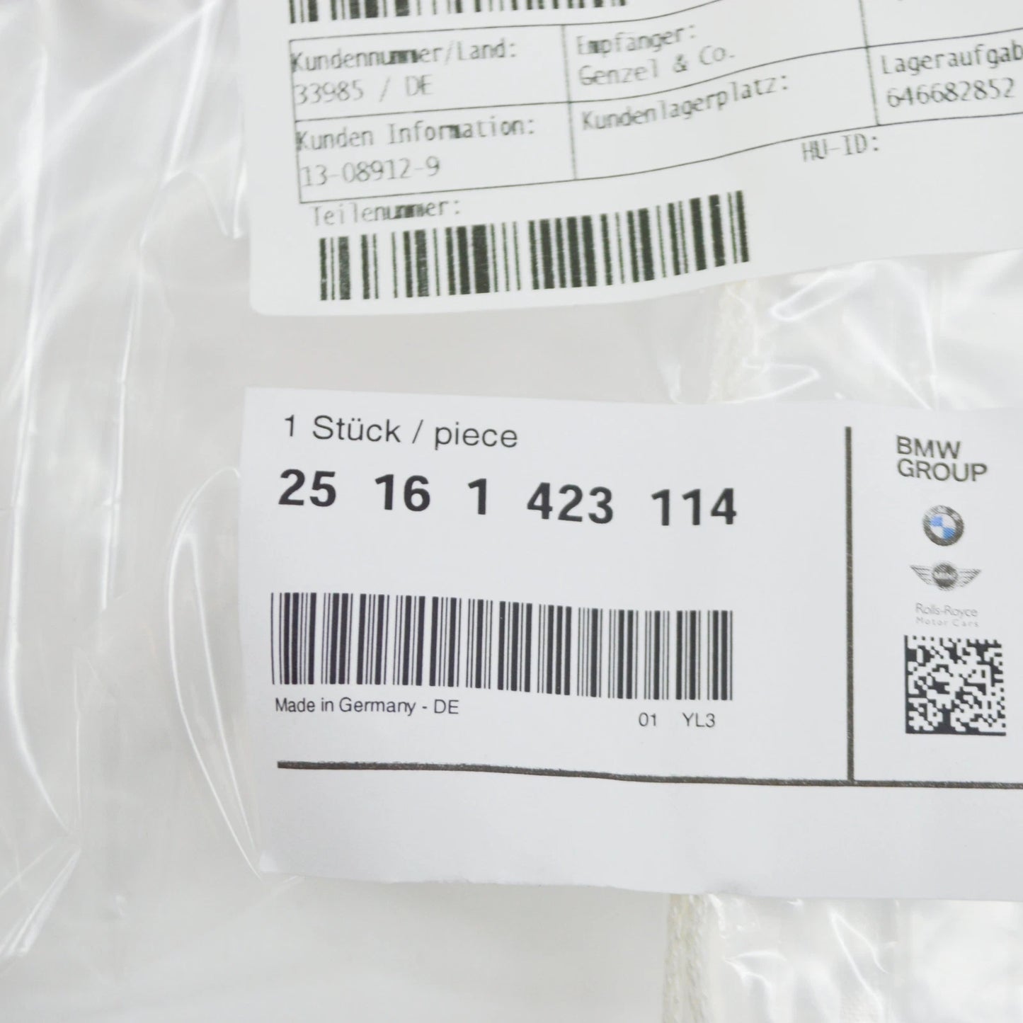 NEW BMW 3 COMPACT E36 GEAR SHIFTING MECHANISM CABLES 25161423114 1423114