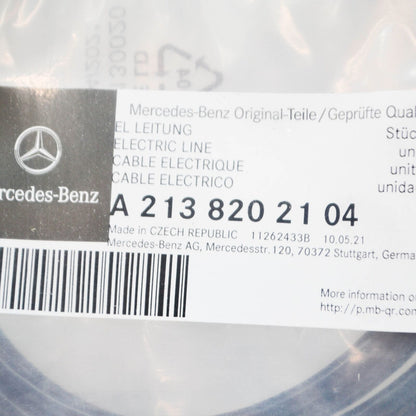 NEW MB CLA C117 IPOD/USB/AUX INTERFACE ELECTRIC LINE KIT A2138202104 ORIGINAL
