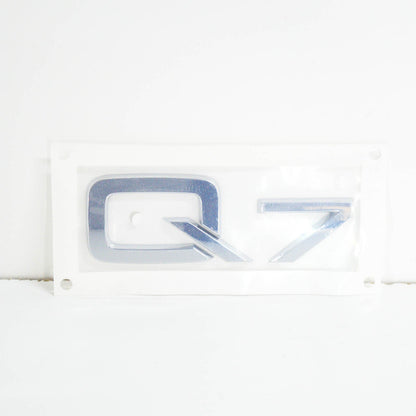 NEW AUDI Q7 4L BOOTLID TAILGATE BADGE EMBLEM 4L08537412ZZ 2015 ORIGINAL