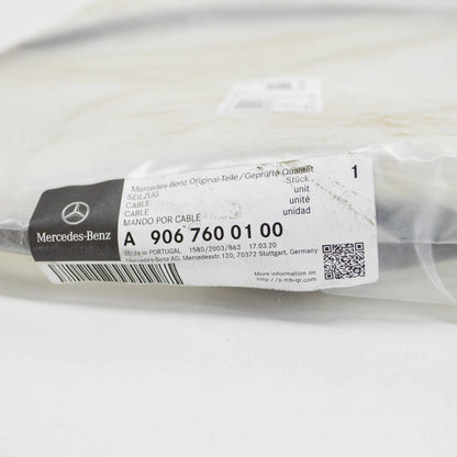 NEW MERCEDES BENZ SPRINTER 906 REAR SLIDING DOOR-CABLE A9067600100 ORIGINAL