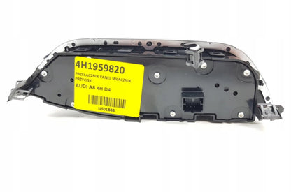 NEW AUDI A8 4H D4 FRONT RIGHT SEAT SWITCH MODULE RHD 4H1959820ODE ORIGINAL