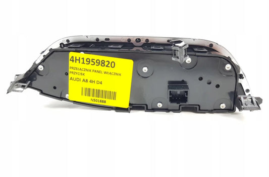 NEW AUDI A8 4H D4 FRONT RIGHT SEAT SWITCH MODULE RHD 4H1959820ODE ORIGINAL