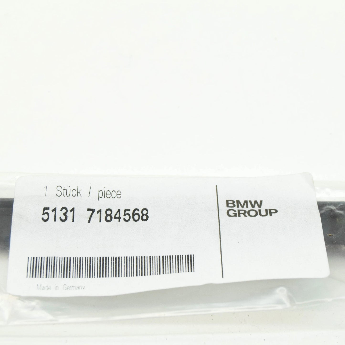 NEW BMW 7 F01 REAR WINDOW UPPER MOULDING TRIM 51317184568 ORIGINAL