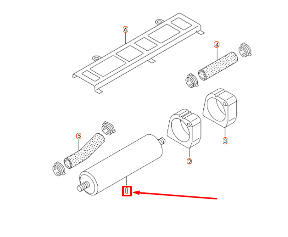 NEW AUDI A6 C7 FUEL FILTER 4G0127401 ORIGINAL