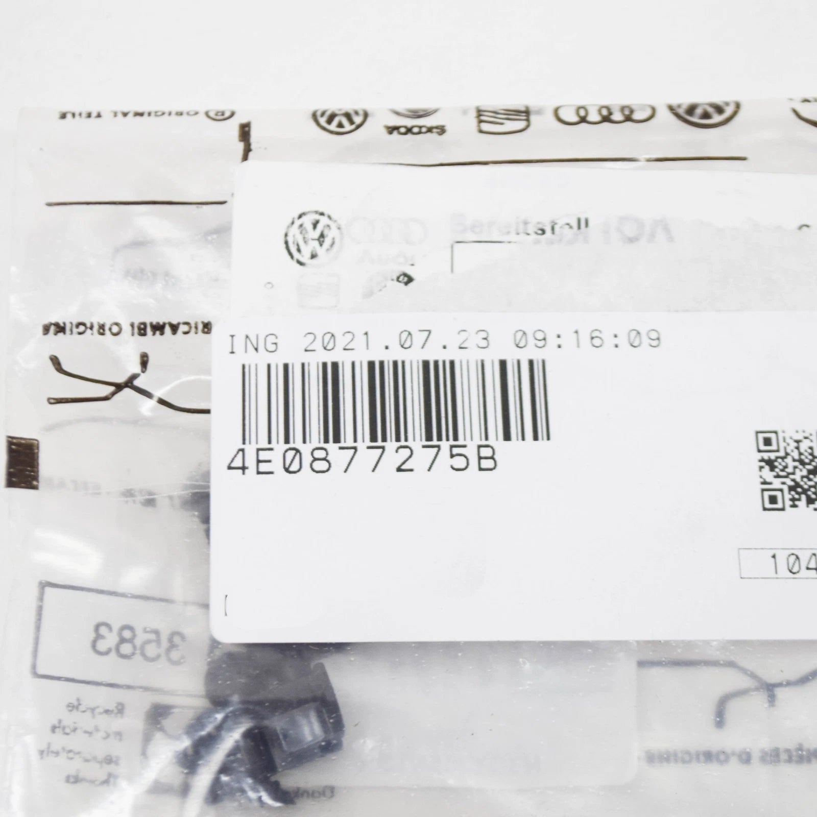 NEW AUDI A6 4F C6 REAR LEFT SUNROOF GLIDE PIECE 4E0877275B ORIGINAL