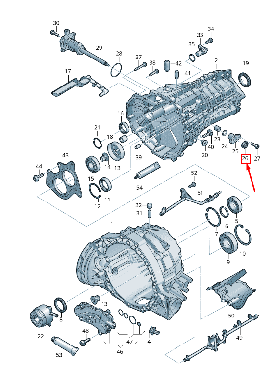 new audi a4 allroad b8 shaft oil seal 0cs301457a original
